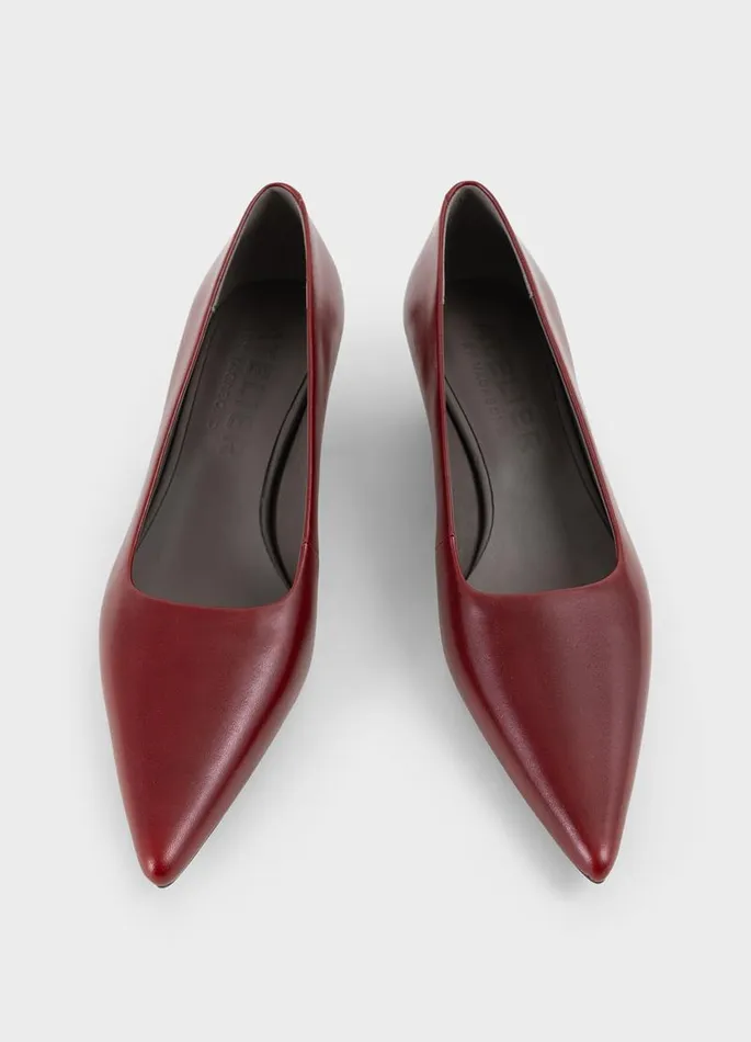 Women Vagabond Pumps SONYA PUMPS Dark Red Leather