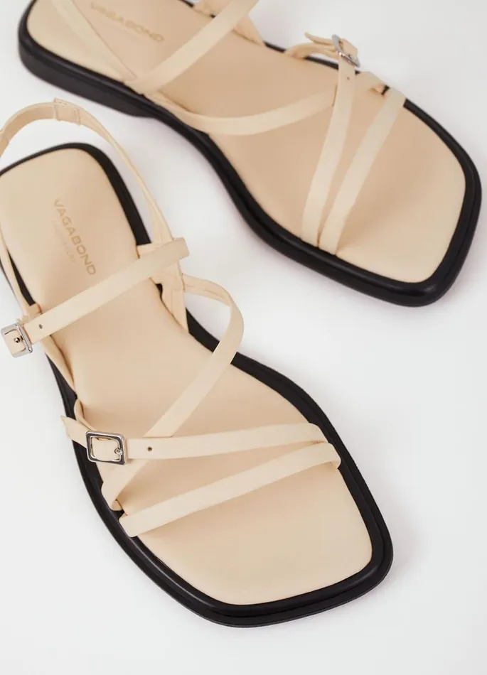 Women Vagabond Sandals IZZY SANDALS Offwhite Leather