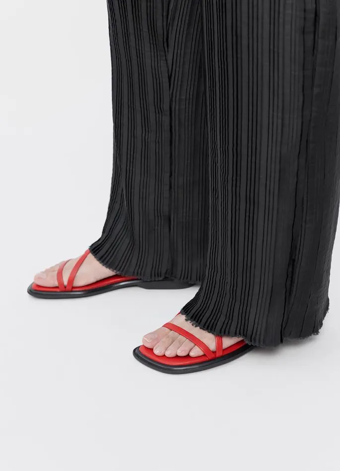 Women Vagabond Sandals IZZY SANDALS Red Leather