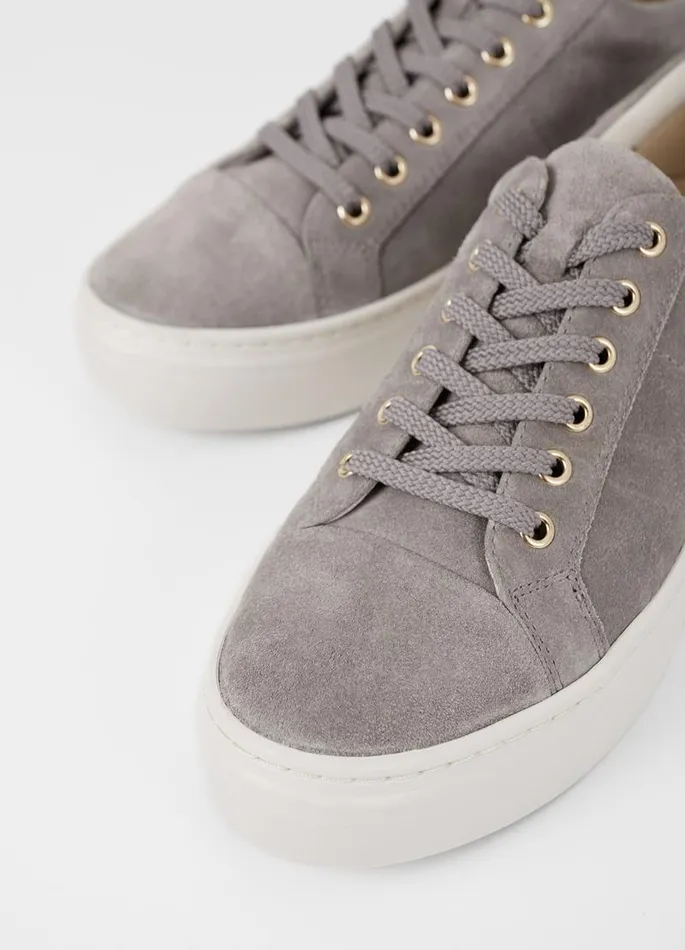 Women Vagabond Sneakers ZOE PLATFORM SNEAKERS Grey Suede
