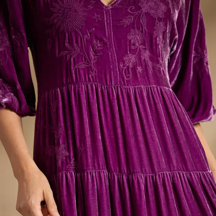 Women Velvet Dolman Tiered Dress Sugarplum Sundance Catalog Dresses and Jumpsuits Women Velvet Dolman Tiered Dress Sugarplum Sundance Catalog Dresses and Jumpsuits