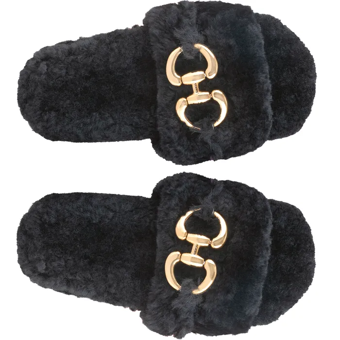 Women Winterlove Mules Black HGL Mules