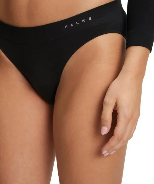 Women Women Brief Warm Black FALKE Underwear