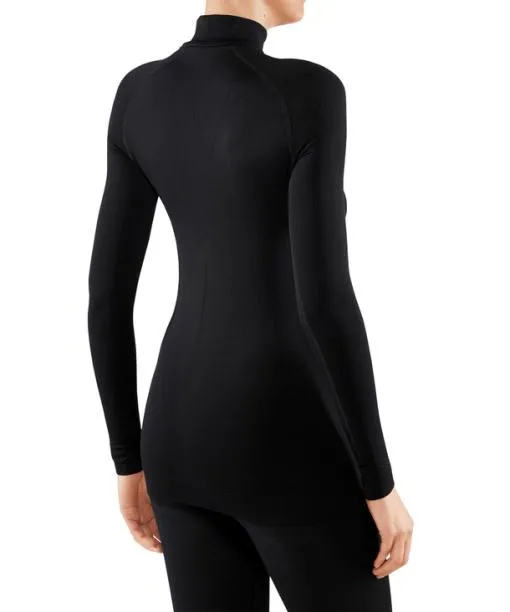 Women Women Long Sleeve Shirt Maximum Warm Black FALKE Long Sleeve Shirts