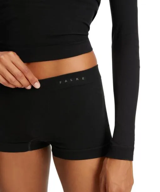 Women Women Panty Warm Black FALKE Underwear