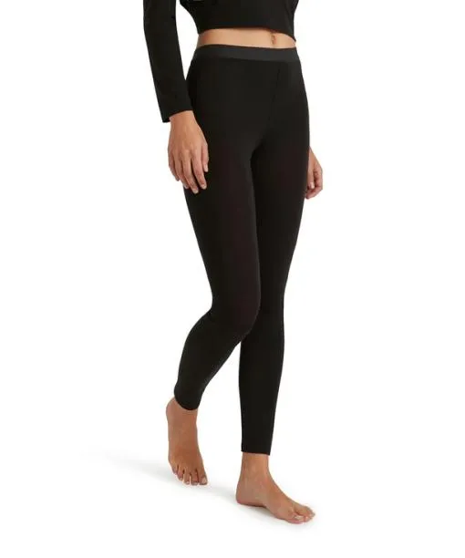 Women Women Tights Daily ClimaWool Black FALKE Panties and Slips