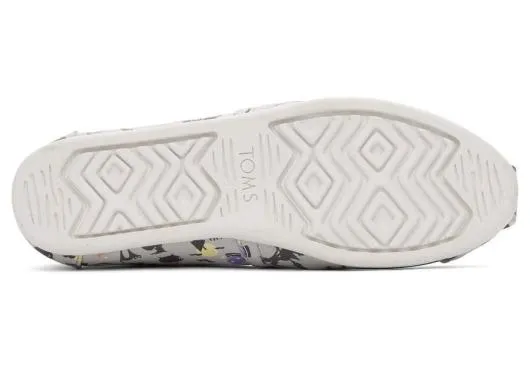 Women WomenAlpargata Glow In The Dark Witches And Cats Grey Glow TOMS Exclusives