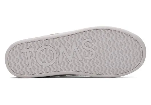 Women WomenSage Grey Plaid Faux Shearling Slipper Shadow TOMS Slippers