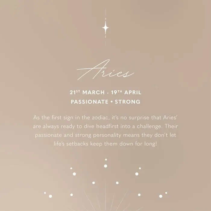 Women Zodiac Collection Katie Loxton Waterproof Gold Zodiac 039Aries039 Necklace 8211 Aries Gift