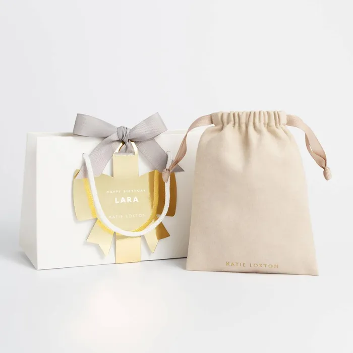 Women Zodiac Collection Katie Loxton Waterproof Gold Zodiac 039Aries039 Necklace 8211 Aries Gift