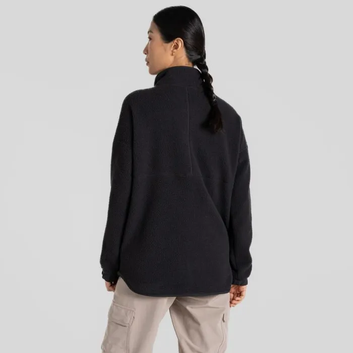 Womens Full Zip Fleece Craghoppers CO2 Renu Steppes Insulating Jacket Black Womens Full Zip Fleece Craghoppers CO2 Renu Steppes Insulating Jacket Black