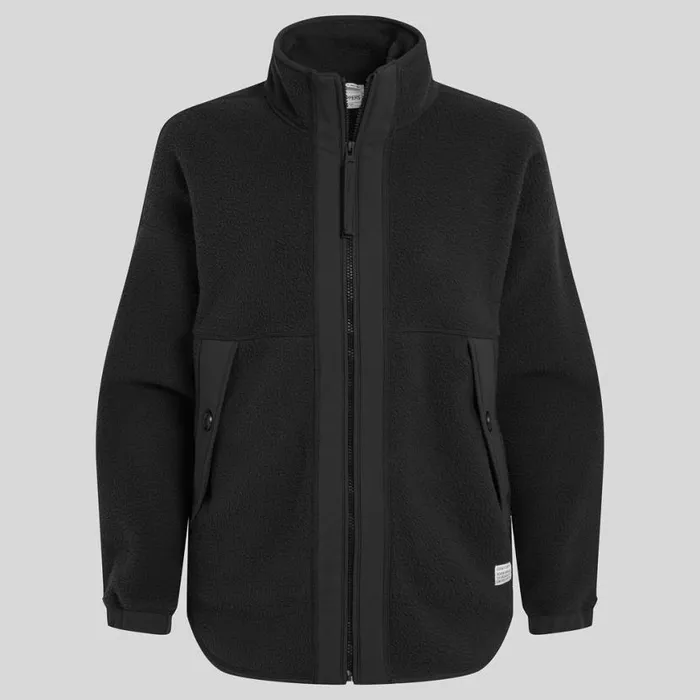 Womens Full Zip Fleece Craghoppers CO2 Renu Steppes Insulating Jacket Black Womens Full Zip Fleece Craghoppers CO2 Renu Steppes Insulating Jacket Black