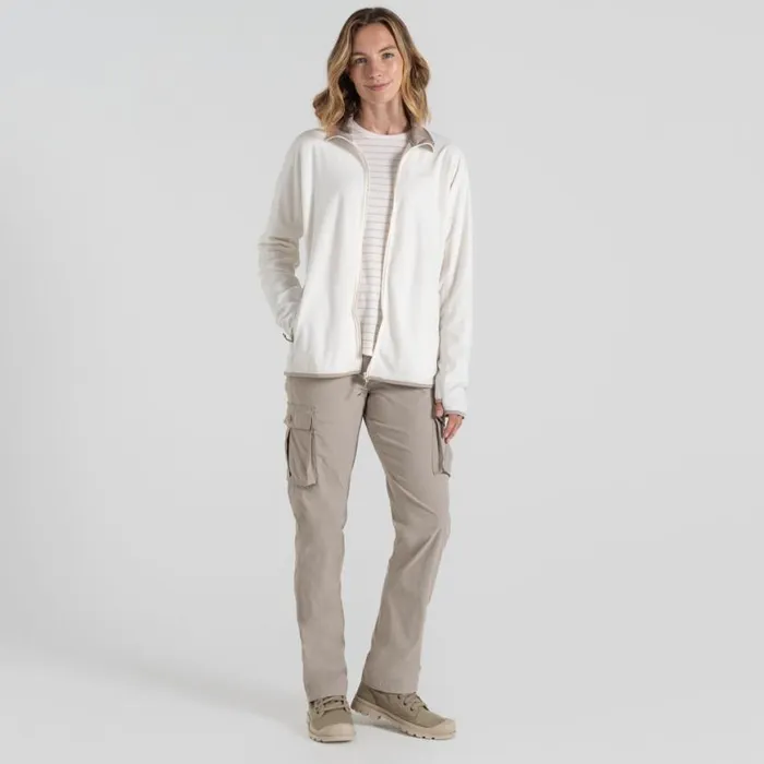 Womens Full Zip Fleece Craghoppers NosiLife Anya Jacket Seasalt Womens Full Zip Fleece Craghoppers NosiLife Anya Jacket Seasalt