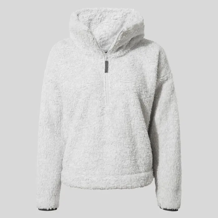 Womens Half Zip Fleece Craghoppers Bronagh Half Zip Fleece Light Grey Marl Womens Half Zip Fleece Craghoppers Bronagh Half Zip Fleece Light Grey Marl