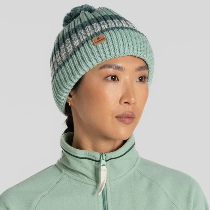 Womens Hats Craghoppers National Trust Gorse Hat Pale Pistachio Stripe