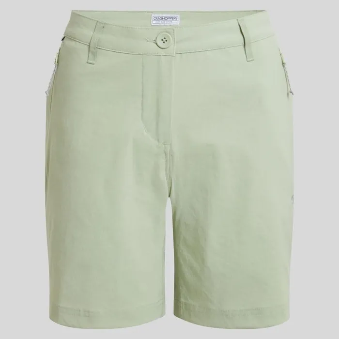 Womens Shorts Craghoppers Stretch Kiwi Pro III Shorts Bud Green Womens Shorts Craghoppers Stretch Kiwi Pro III Shorts Bud Green