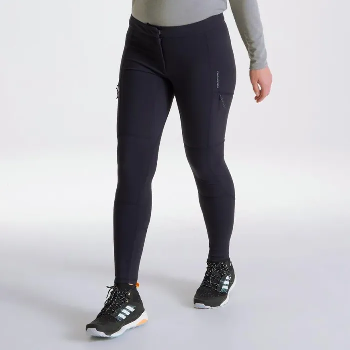 Womens Walking Trousers Craghoppers Dynamic Leggings Dark Navy