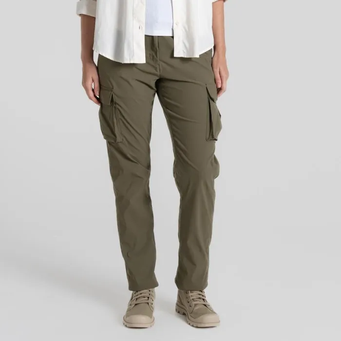 Womens Walking Trousers Craghoppers NosiLife Jules Trouser Wild Olive Womens Walking Trousers Craghoppers NosiLife Jules Trouser Wild Olive