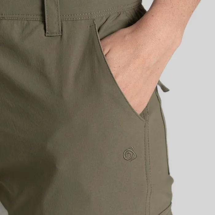 Womens Walking Trousers Craghoppers NosiLife Jules Trouser Wild Olive Womens Walking Trousers Craghoppers NosiLife Jules Trouser Wild Olive
