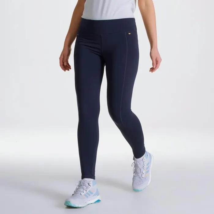 Womens Walking Trousers Craghoppers Velocity Leggings Blue Navy