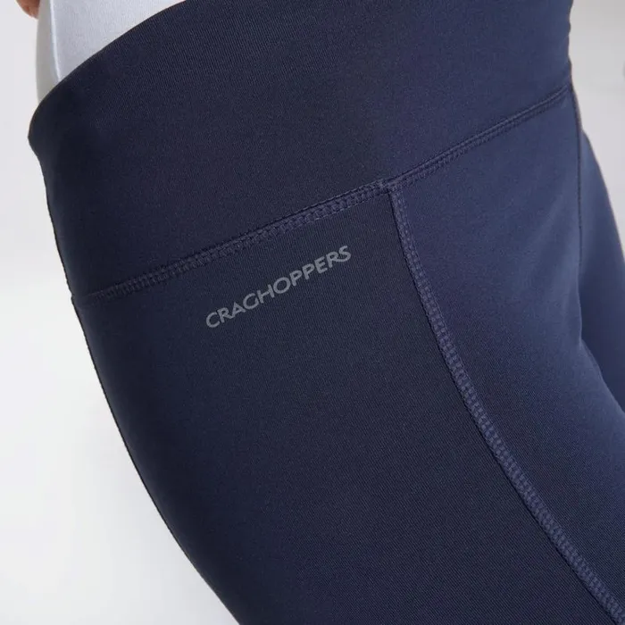 Womens Walking Trousers Craghoppers Velocity Leggings Blue Navy Womens Walking Trousers Craghoppers Velocity Leggings Blue Navy