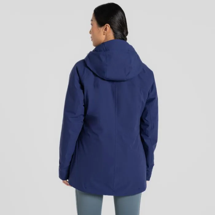 Womens Waterproof Jackets Craghoppers Caldbeck Thermic Jacket Indigo Blue Womens Waterproof Jackets Craghoppers Caldbeck Thermic Jacket Indigo Blue