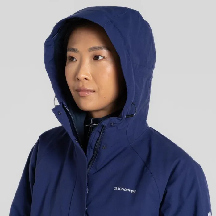 Womens Waterproof Jackets Craghoppers Caldbeck Thermic Jacket Indigo Blue Womens Waterproof Jackets Craghoppers Caldbeck Thermic Jacket Indigo Blue
