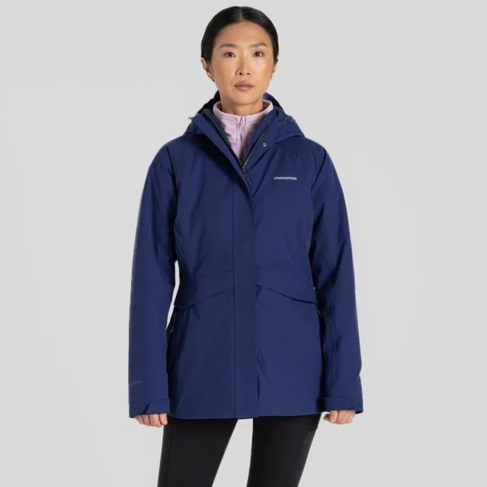 Womens Waterproof Jackets Craghoppers Caldbeck Thermic Jacket Indigo Blue Womens Waterproof Jackets Craghoppers Caldbeck Thermic Jacket Indigo Blue