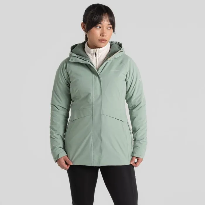 Womens Waterproof Jackets Craghoppers Caldbeck Thermic Jacket Meadow Haze