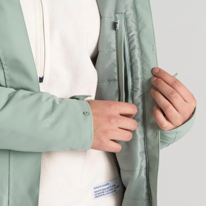 Womens Waterproof Jackets Craghoppers Caldbeck Thermic Jacket Meadow Haze Womens Waterproof Jackets Craghoppers Caldbeck Thermic Jacket Meadow Haze