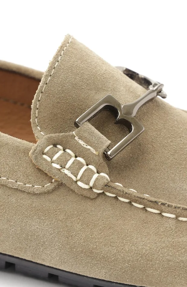 Xander Suede Driving Moccasin 8211 Taupe Men Bruno Magli Casual Shoes