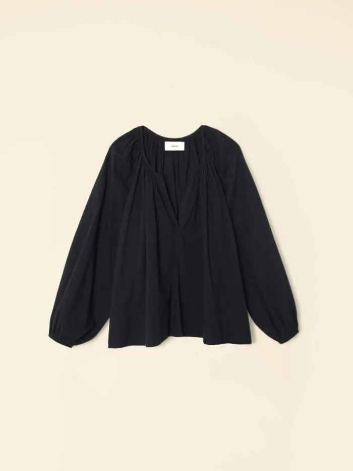 Xirena Black Harris Top Women Tops