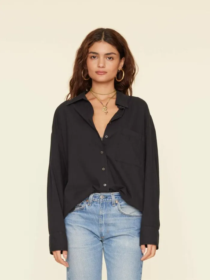 Xirena Black Sydney Shirt Women Shirts