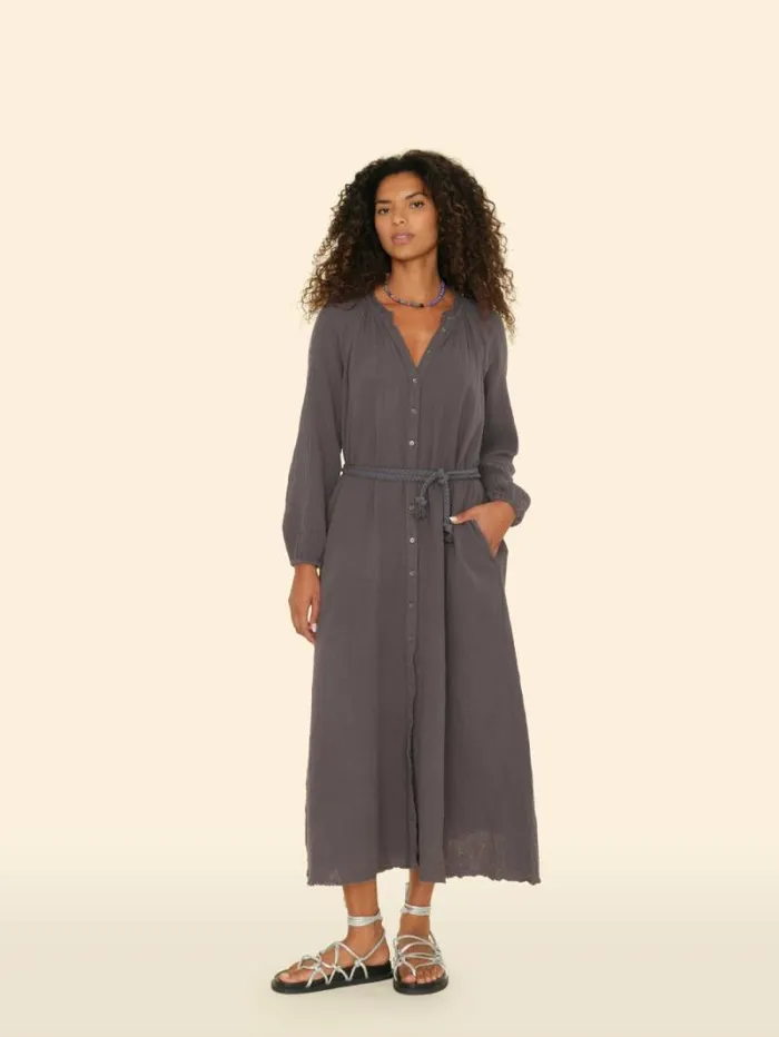 Xirena Charcoal Andrea Dress Women Dresses