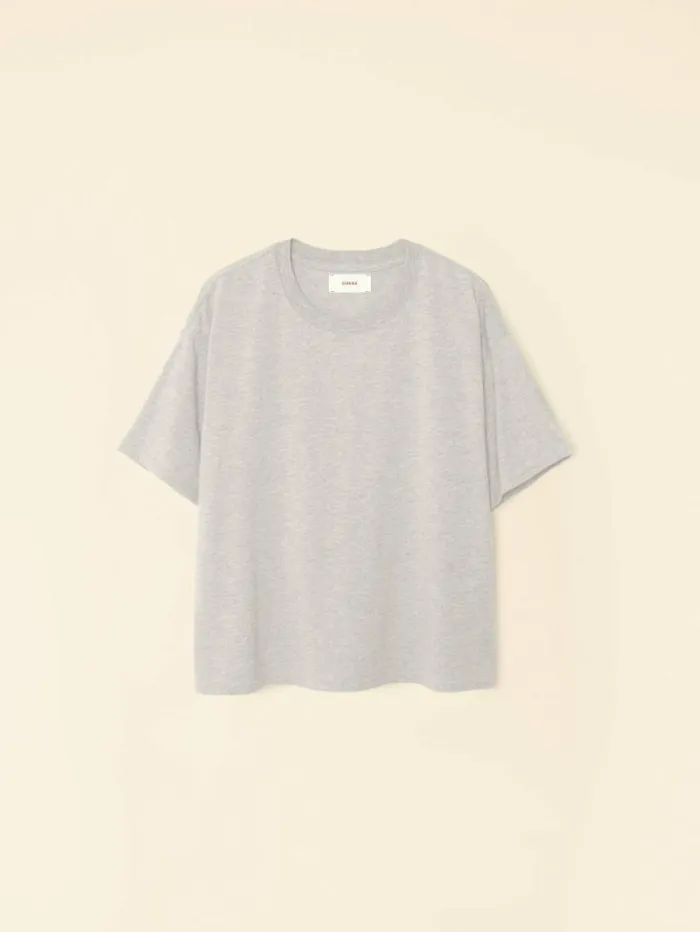 Xirena Heather Grey Palmer Tee Women Sweats and Tees