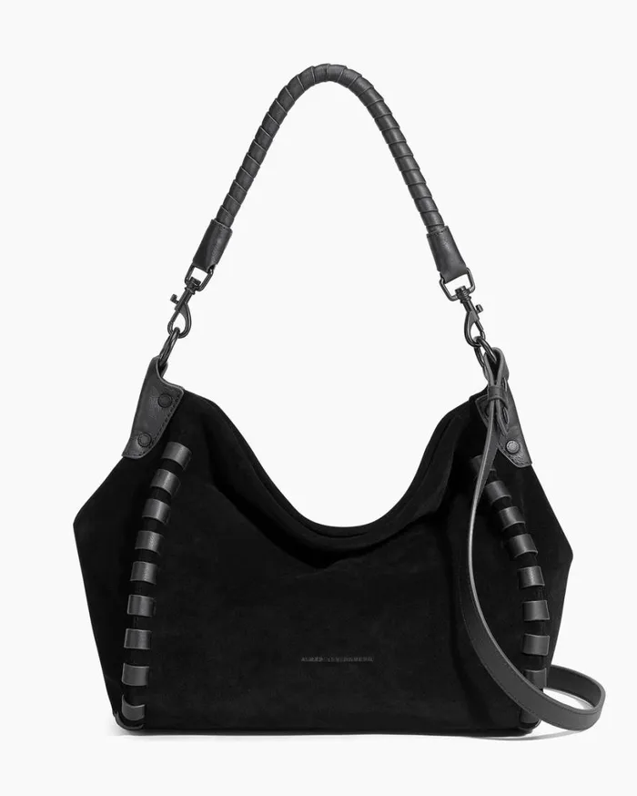 Zen Hobo Black Suede Women Aimee Kestenberg Hobos