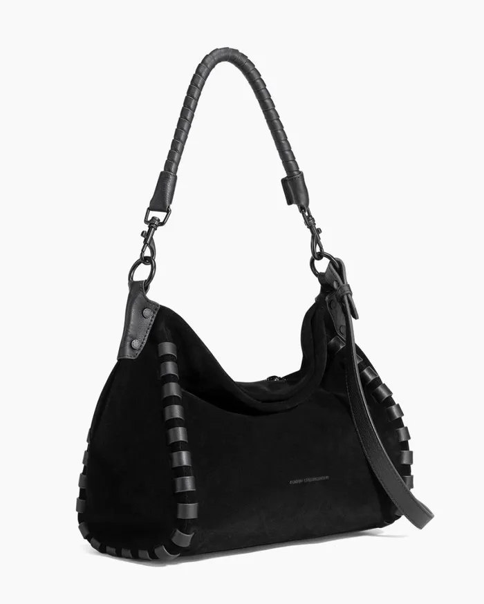 Zen Hobo Black Suede Women Aimee Kestenberg Hobos