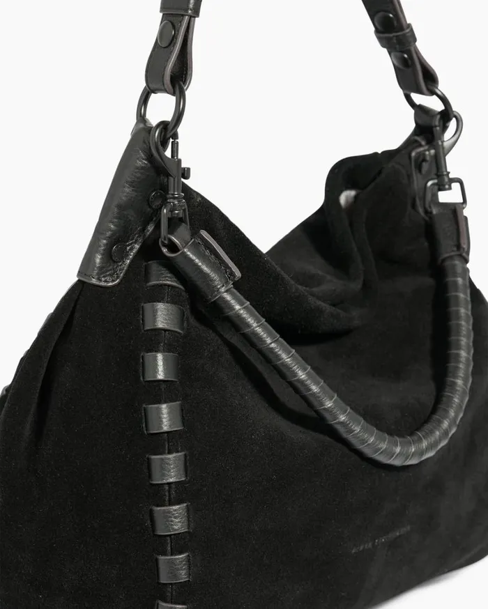 Zen Hobo Black Suede Women Aimee Kestenberg Hobos